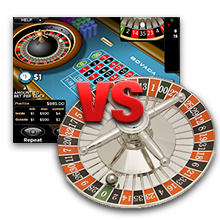 Online and offline roulette