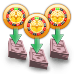 Payouts for Multi Wheel Roulette